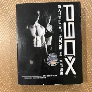 P90X Extreme Home Fitness The Workouts Exercise 12 DVD Disc Set Missing Disc